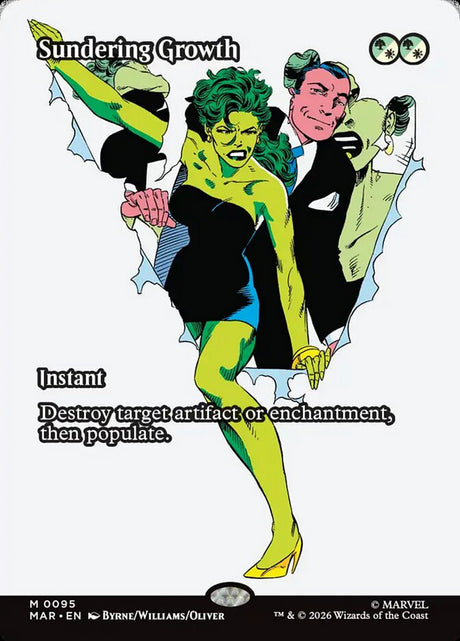 Sundering Growth (95) - Marvel Universe (MAR)