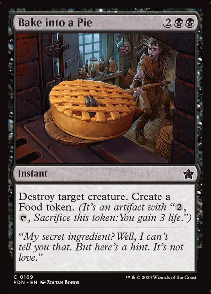 Bake into a Pie - [Foil] Foundations (FDN)