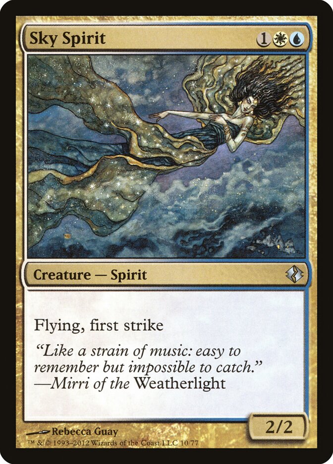 Sky Spirit (10) - Duel Decks: Venser vs. Koth (DDI)