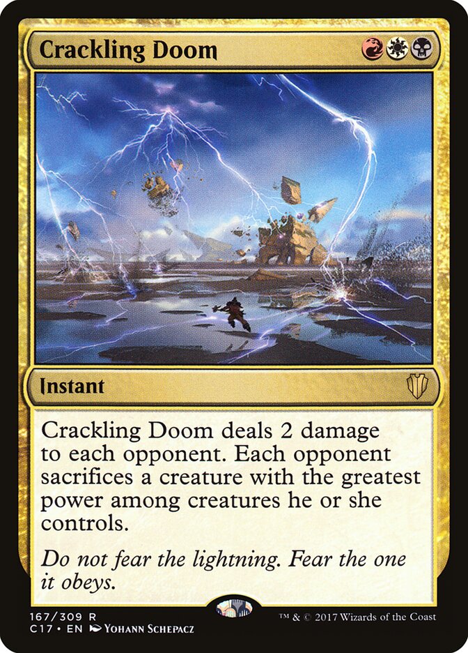 Crackling Doom (167) - Commander 2017 (C17)