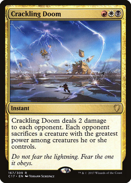 Crackling Doom (167) - Commander 2017 (C17)