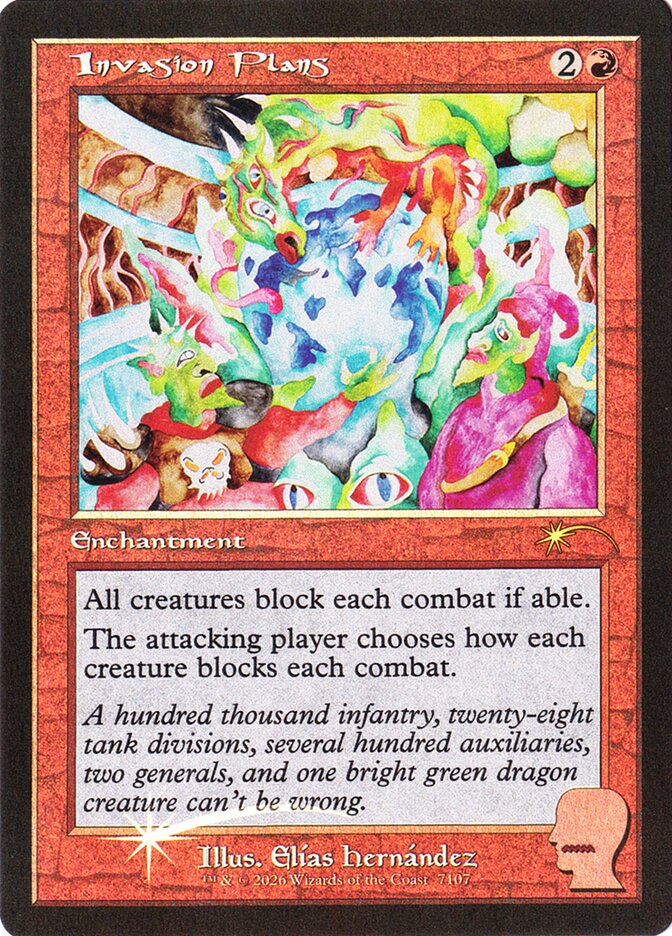 Invasion Plans (7107) - Secret Lair Drop (SLD)