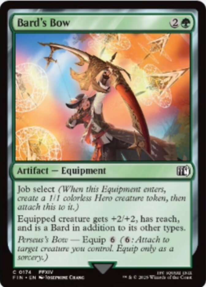 Bard's Bow (174) - [Foil] Final Fantasy (FIN)