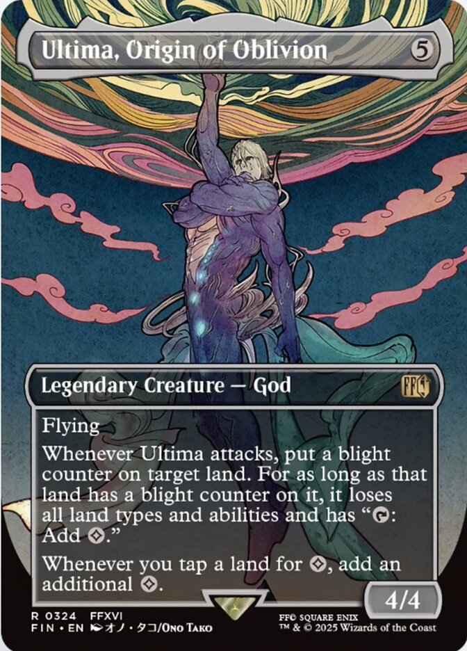 Ultima, Origin of Oblivion (324) - [Foil, Borderless] Final Fantasy (FIN)