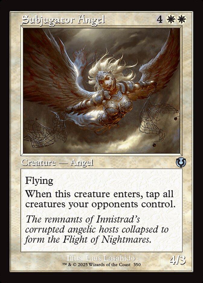 Subjugator Angel - [Foil, Retro Frame] Innistrad Remastered (INR)