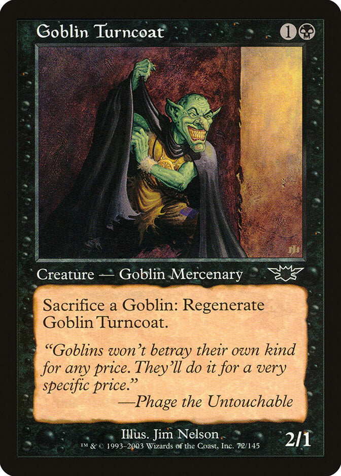Goblin Turncoat (72) - Legions (LGN)