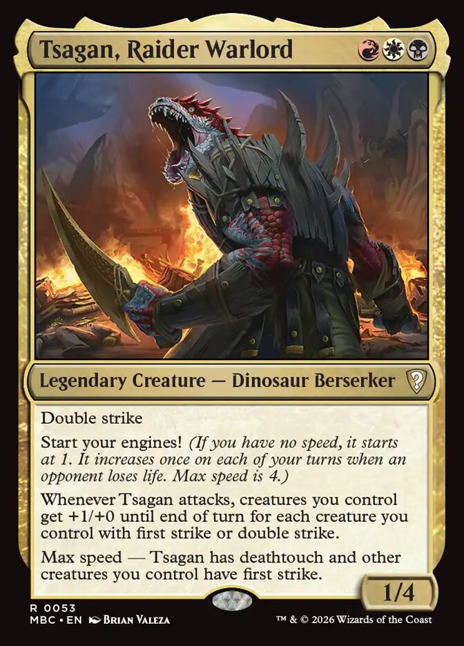 Tsagan, Raider Warlord (53) - Mystery Booster Commander Edition (MBC)
