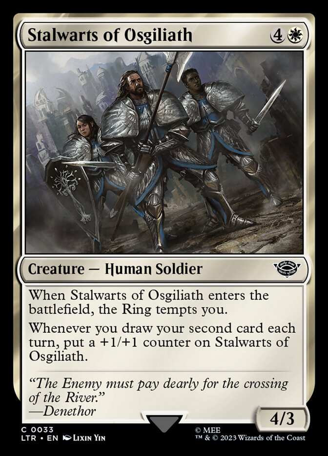 Stalwarts of Osgiliath (33) - The Lord of the Rings: Tales of Middle-earth (LTR)