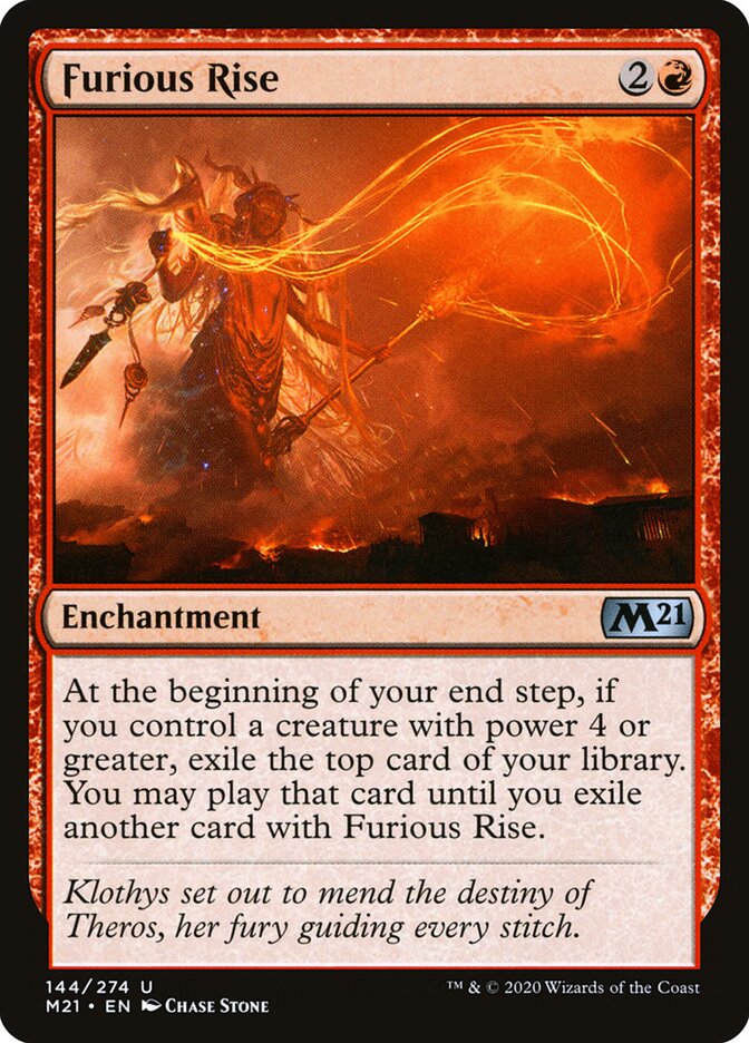 Furious Rise (144) - Core Set 2021 (M21)