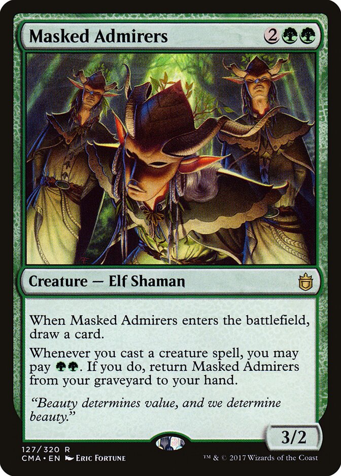 Masked Admirers (127) - Commander Anthology (CMA)