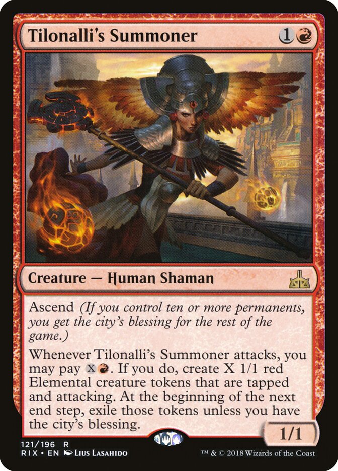 Tilonalli's Summoner (121) - Rivals of Ixalan (RIX)