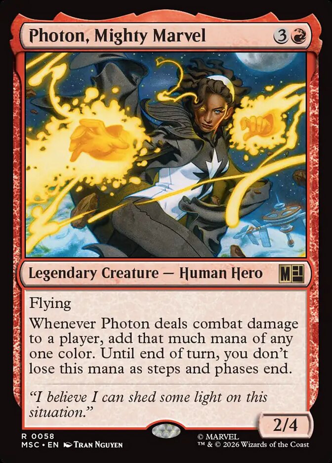 Photon, Mighty Marvel (58) - Marvel Super Heroes Commander (MSC)