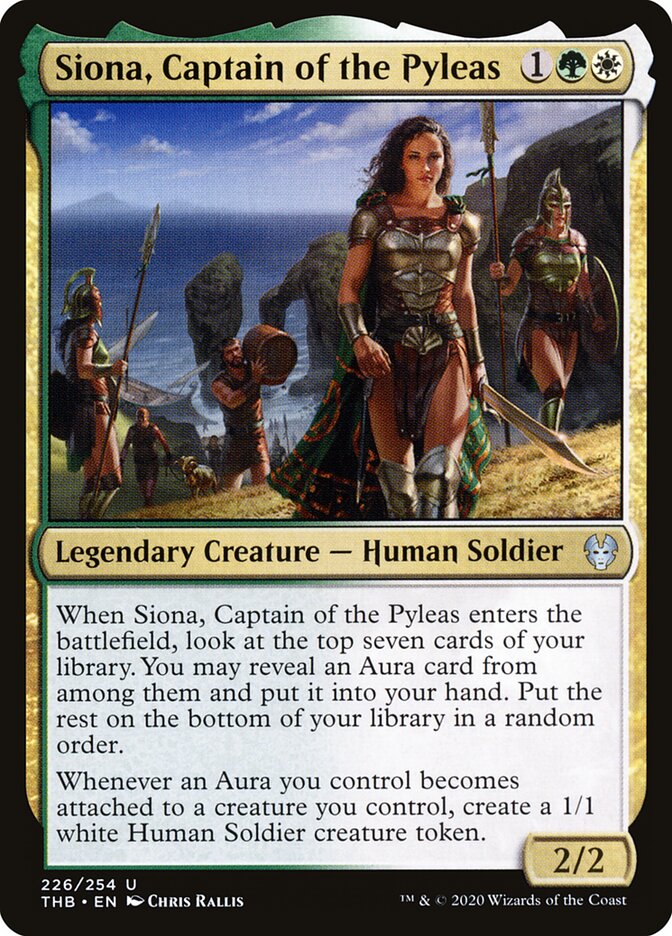 Siona, Captain of the Pyleas (226) - Theros Beyond Death (THB)