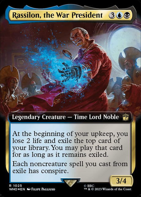 Rassilon, the War President (1025) - Doctor Who (WHO)