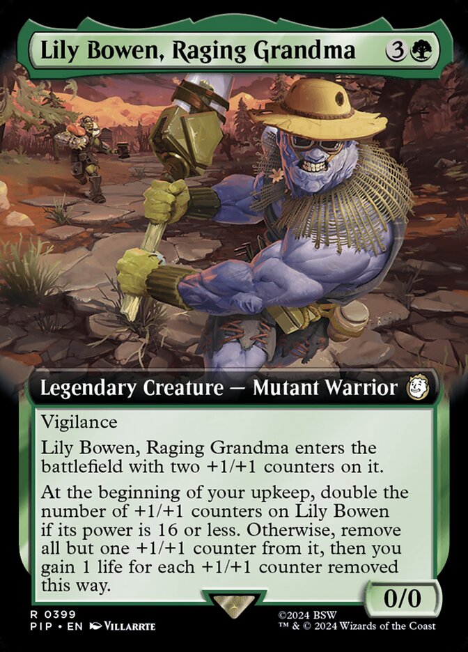 Lily Bowen, Raging Grandma - [Extended Art] Fallout (PIP)