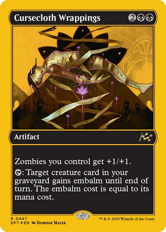 Cursecloth Wrappings - [First Place Foil] Aetherdrift (DFT)