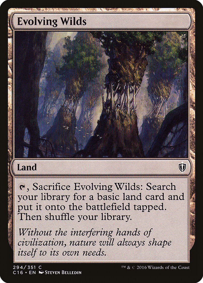 Evolving Wilds (294) - Commander 2016 (C16)