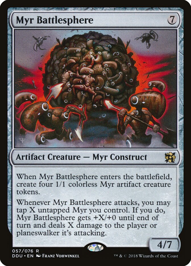 Myr Battlesphere (57) - Duel Decks: Elves vs. Inventors (DDU)