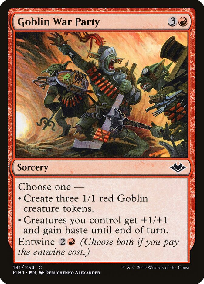 Goblin War Party (131) - Modern Horizons (MH1)
