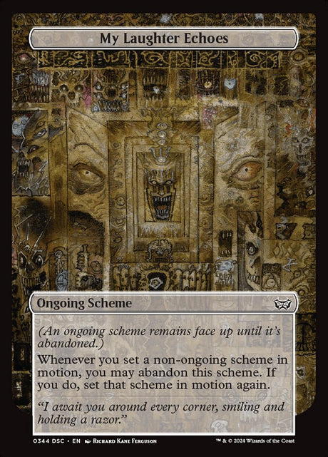 My Laughter Echoes (344) - Duskmourn: House of Horror Commander (DSC)
