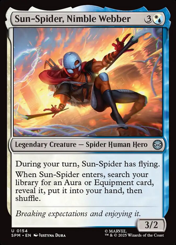 Sun-Spider, Nimble Webber (154) - Marvel's Spider-Man (SPM)