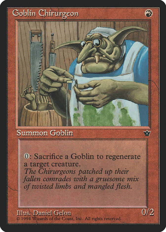 Goblin Chirurgeon (54a) - Fallen Empires (FEM)