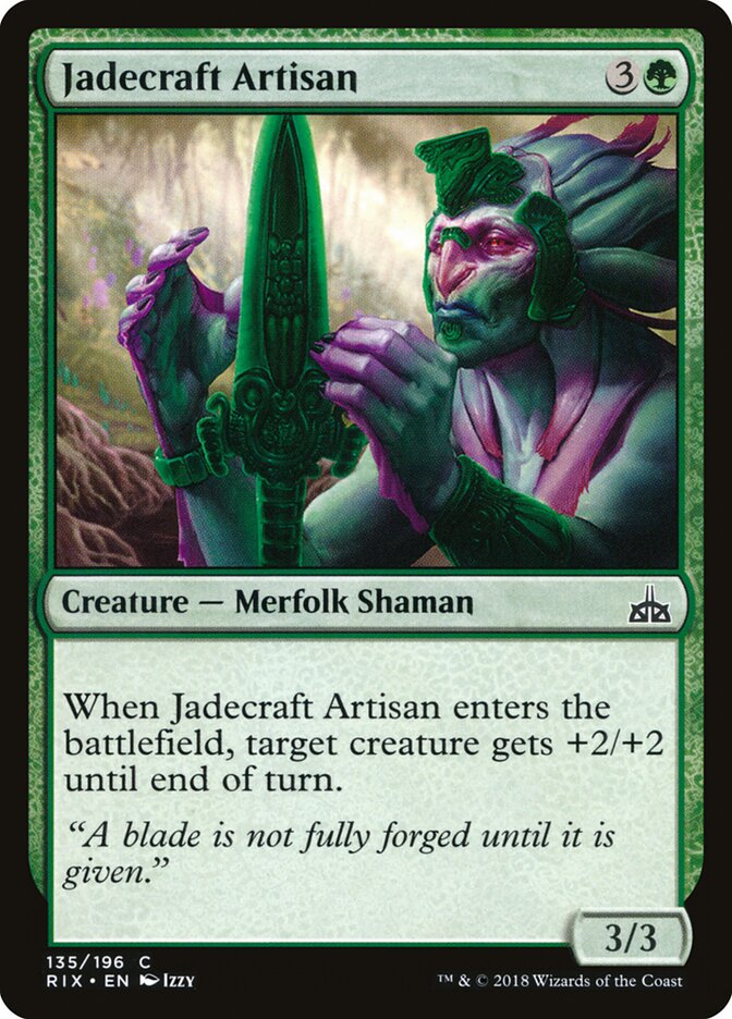 Jadecraft Artisan (135) - Rivals of Ixalan (RIX)
