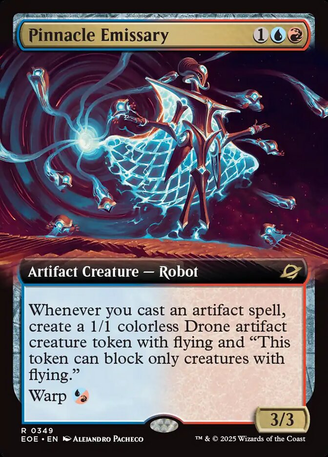 Pinnacle Emissary (349) - [Extended Art] Edge of Eternities (EOE)