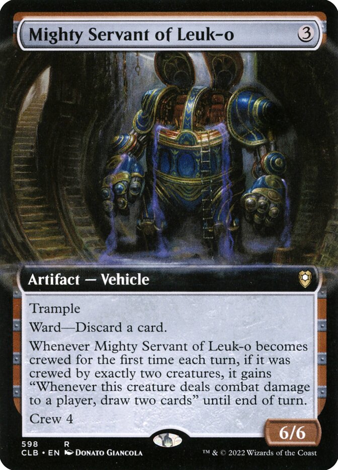 Mighty Servant of Leuk-o (598) - Commander Legends: Battle for Baldur's Gate (CLB)