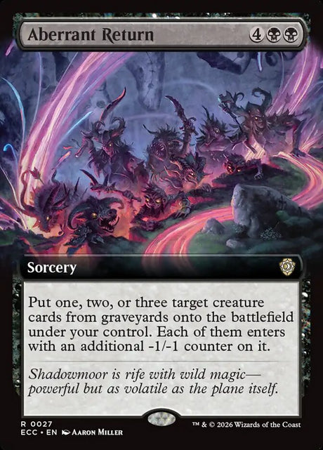 Aberrant Return (27) - Lorwyn Eclipsed Commander (ECC)