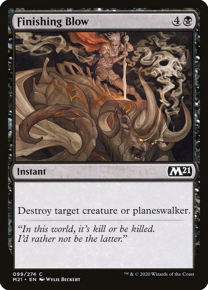 Finishing Blow (99) - Core Set 2021 (M21)