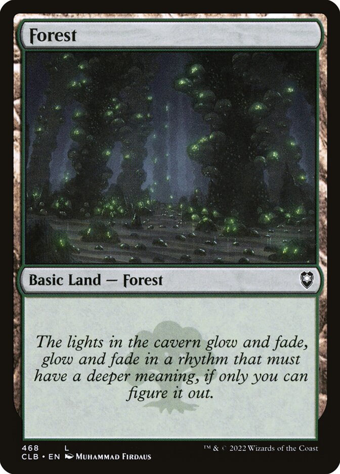 Forest (468) - Commander Legends: Battle for Baldur's Gate (CLB)