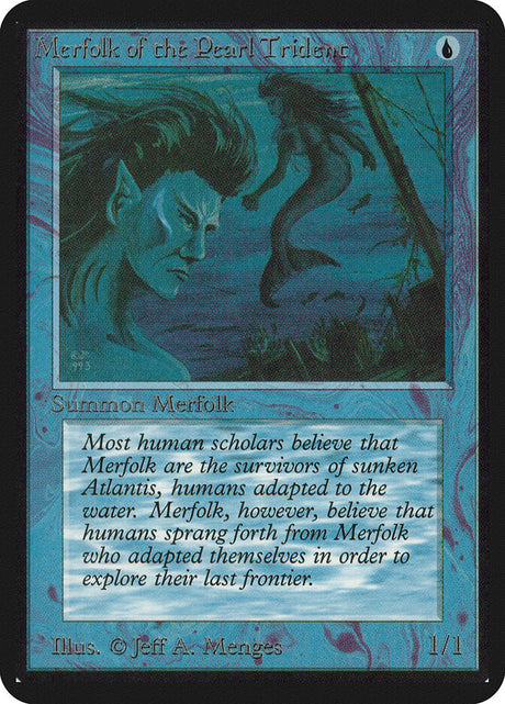 Merfolk of the Pearl Trident (66) - Limited Edition Alpha (LEA)