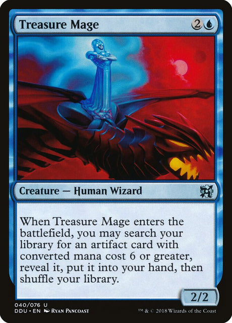 Treasure Mage (40) - Duel Decks: Elves vs. Inventors (DDU)