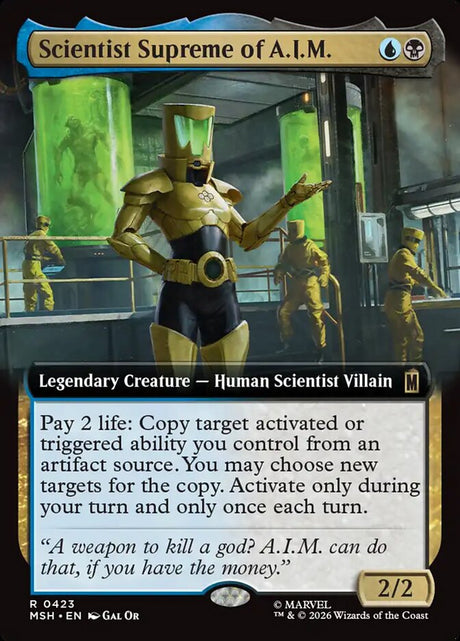 Scientist Supreme of A.I.M. (423) - Marvel Super Heroes (MSH)