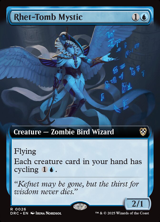 Rhet-Tomb Mystic - [Extended Art] Aetherdrift Commander (DRC)