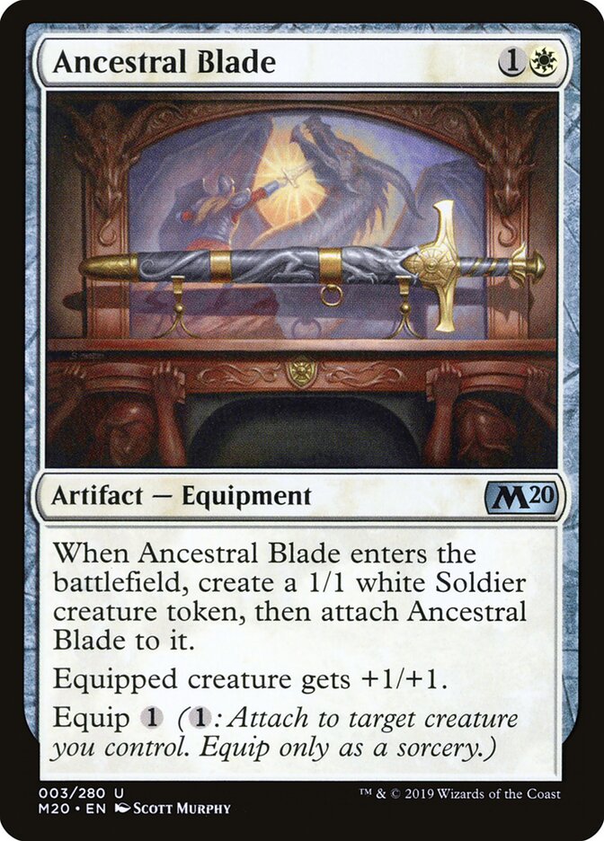 Ancestral Blade (3) - Core Set 2020 (M20)