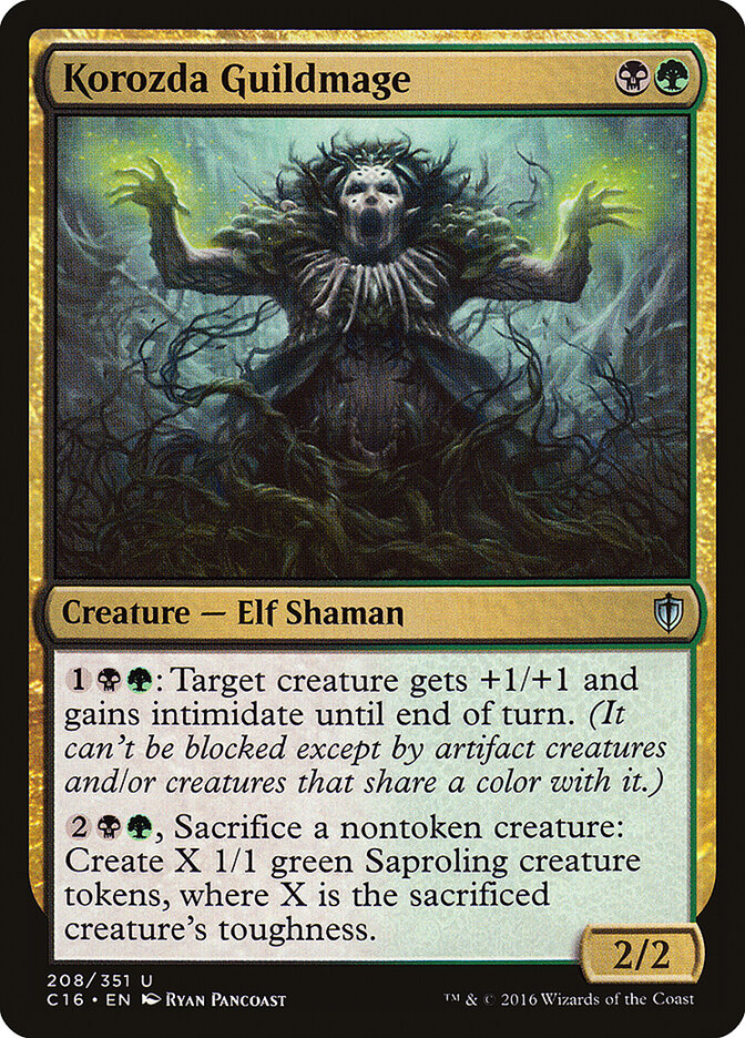 Korozda Guildmage (208) - Commander 2016 (C16)