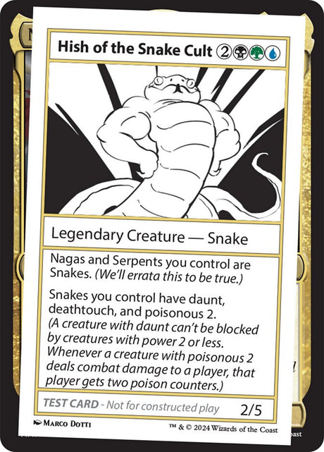 Hish of the Snake Cult (595) - Mystery Booster 2 (MB2)