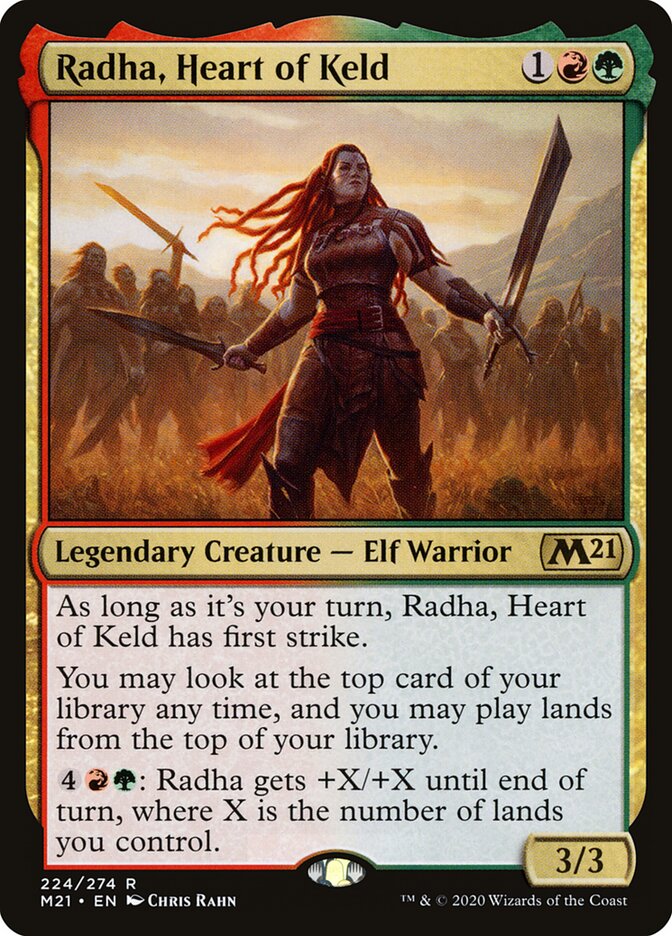 Radha, Heart of Keld (224) - Core Set 2021 (M21)