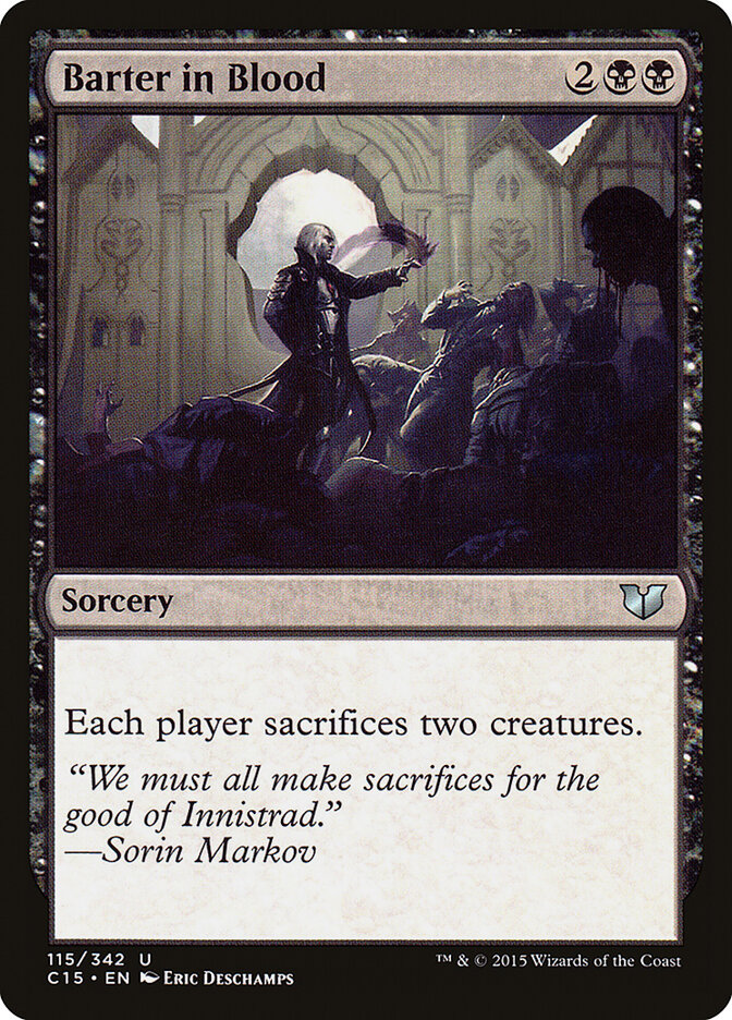 Barter in Blood (115) - Commander 2015 (C15)