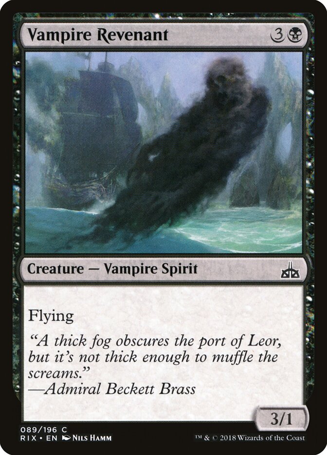 Vampire Revenant (89) - Rivals of Ixalan (RIX)