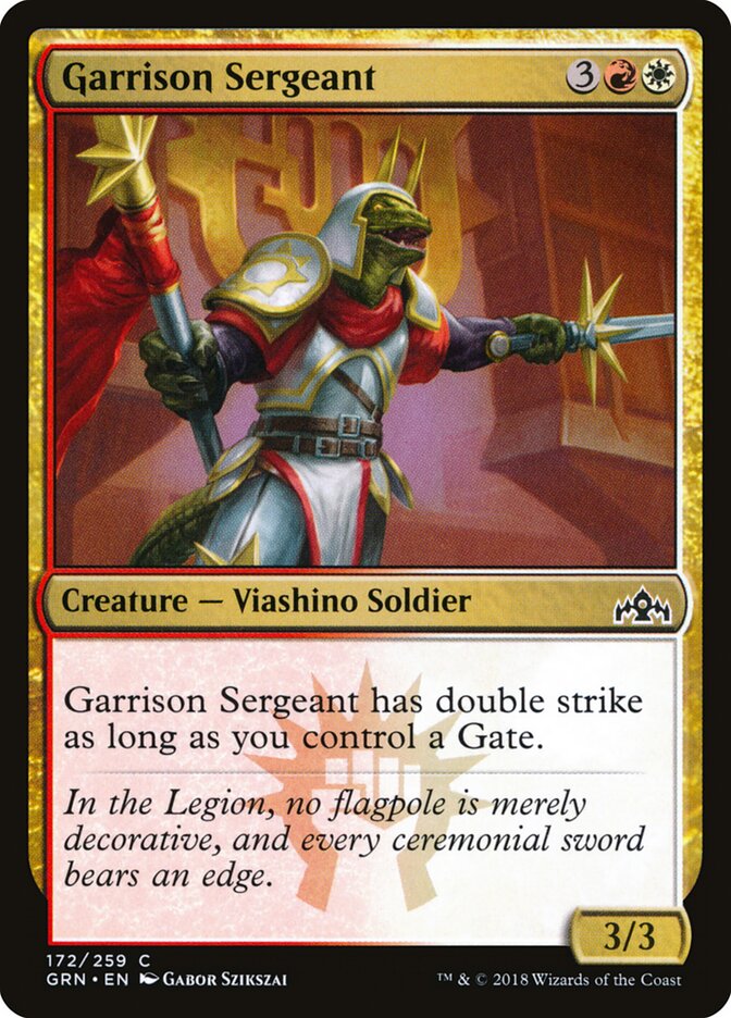 Garrison Sergeant (172) - Guilds of Ravnica (GRN)