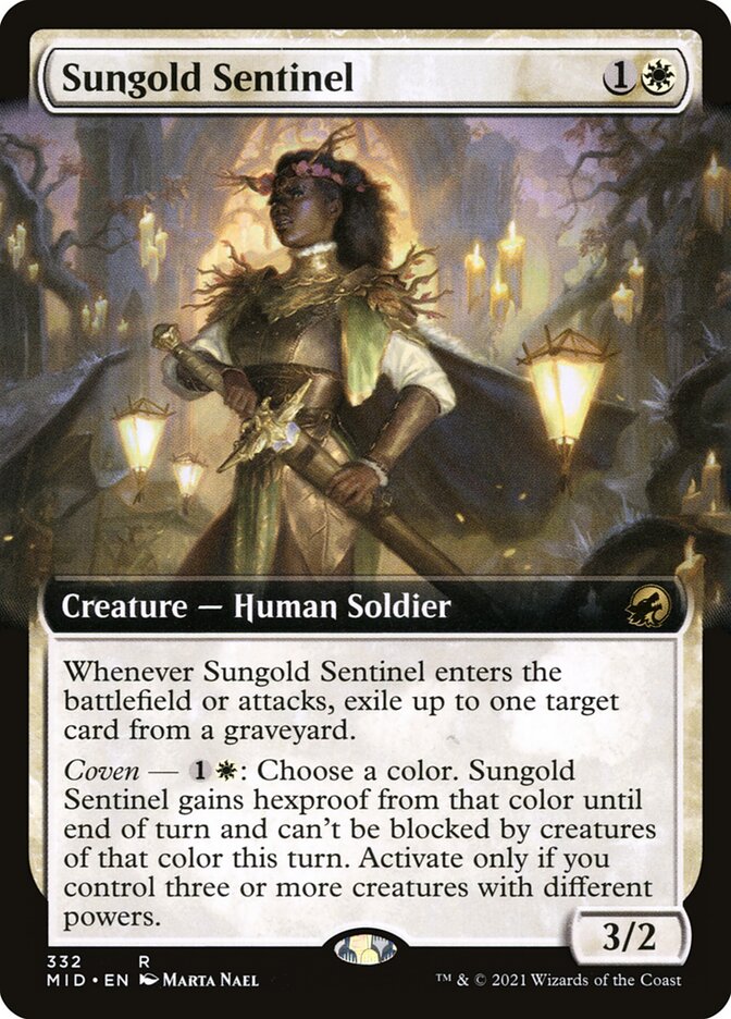 Sungold Sentinel (332) - Innistrad: Midnight Hunt (MID)