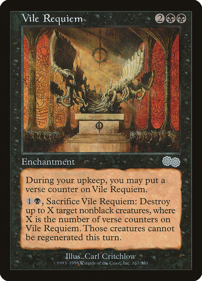 Vile Requiem (167) - Urza's Saga (USG)