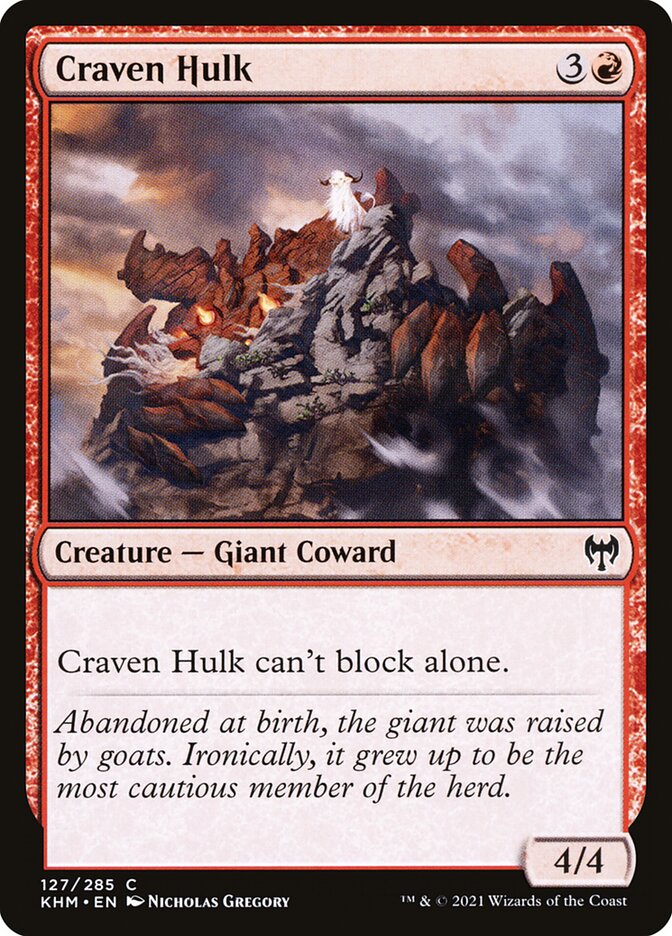 Craven Hulk (127) - Kaldheim (KHM)