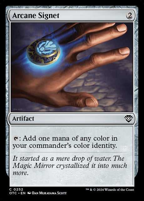 Arcane Signet (252) - Outlaws of Thunder Junction Commander (OTC)