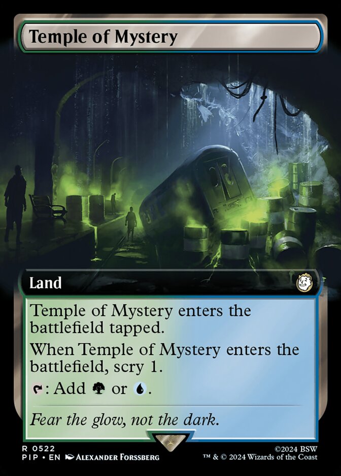Temple of Mystery - [Foil, Extended Art] Fallout (PIP)