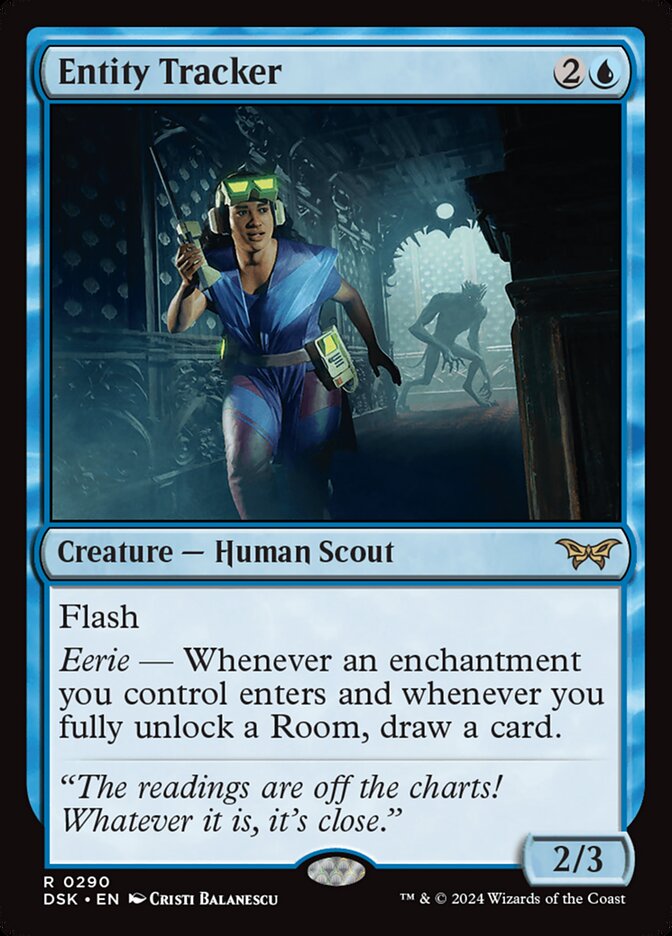 Entity Tracker - [Foil, Lurking Evil] Duskmourn: House of Horror (DSK)