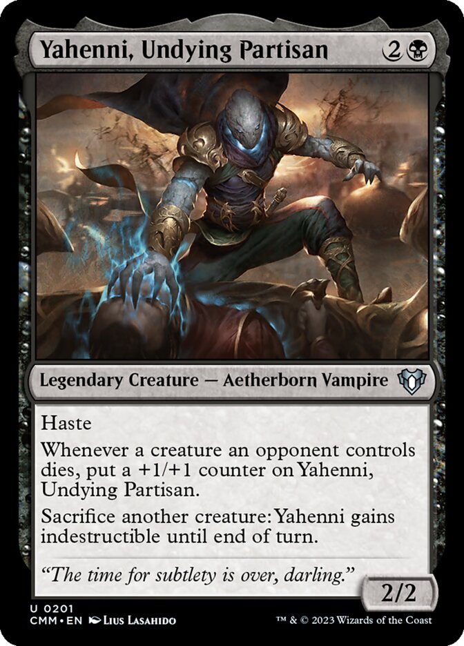 Yahenni, Undying Partisan (201) - Commander Masters (CMM)